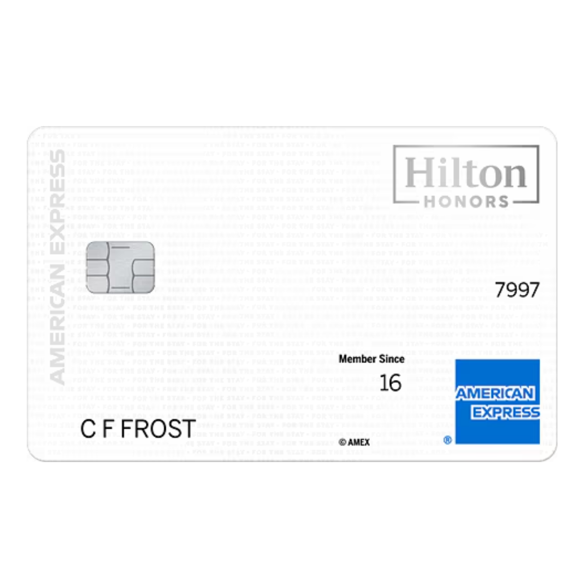 Hilton Honors American Express credit card